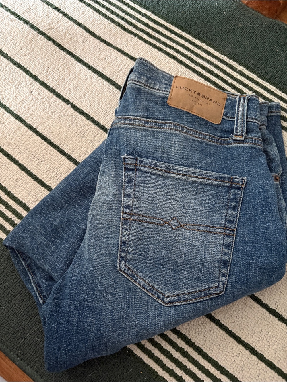 Lucky Brand Blue Slim Straight Men's Jeans